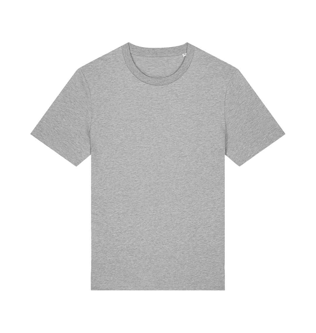 Heather Grey Printed T-shirt Front
